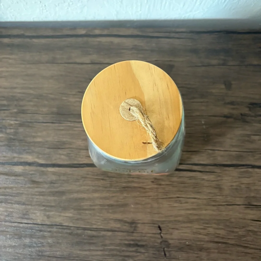 New Glass Gratefulness‎ Jar With Lid And Cards Floral Christian Art Gifts 6.5”